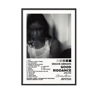 Good Riddance (Deluxe) by Gracie Abrams Album Poster No Frame / Album Cover Poster / Music Gift / Music Wall Decor / Album Art / Decor Home