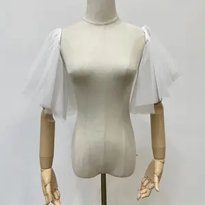 Fairy Removable Sleeves, Detachable Sleeves,  Wedding Dress Sleeves, Bridal Separates, Custom length/color Sleeves Lace Womenswear