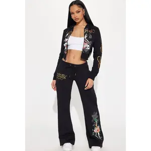 Ed Hardy Swallow Bird Sweatpant - Black 4
