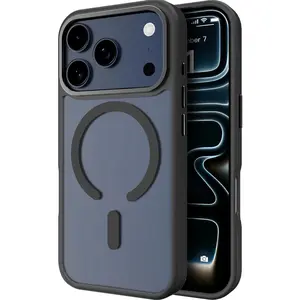 Phone case for iPhone 17/16/15/14/13/12 Pro Max Plus Case Compatible with MagSafe 10 FT Military Grade Drop Protection Slim Translucent Matte Shockproof Phone Cover Protective Smartphone Cellphone Protector, for iPhone 17 Pro Max