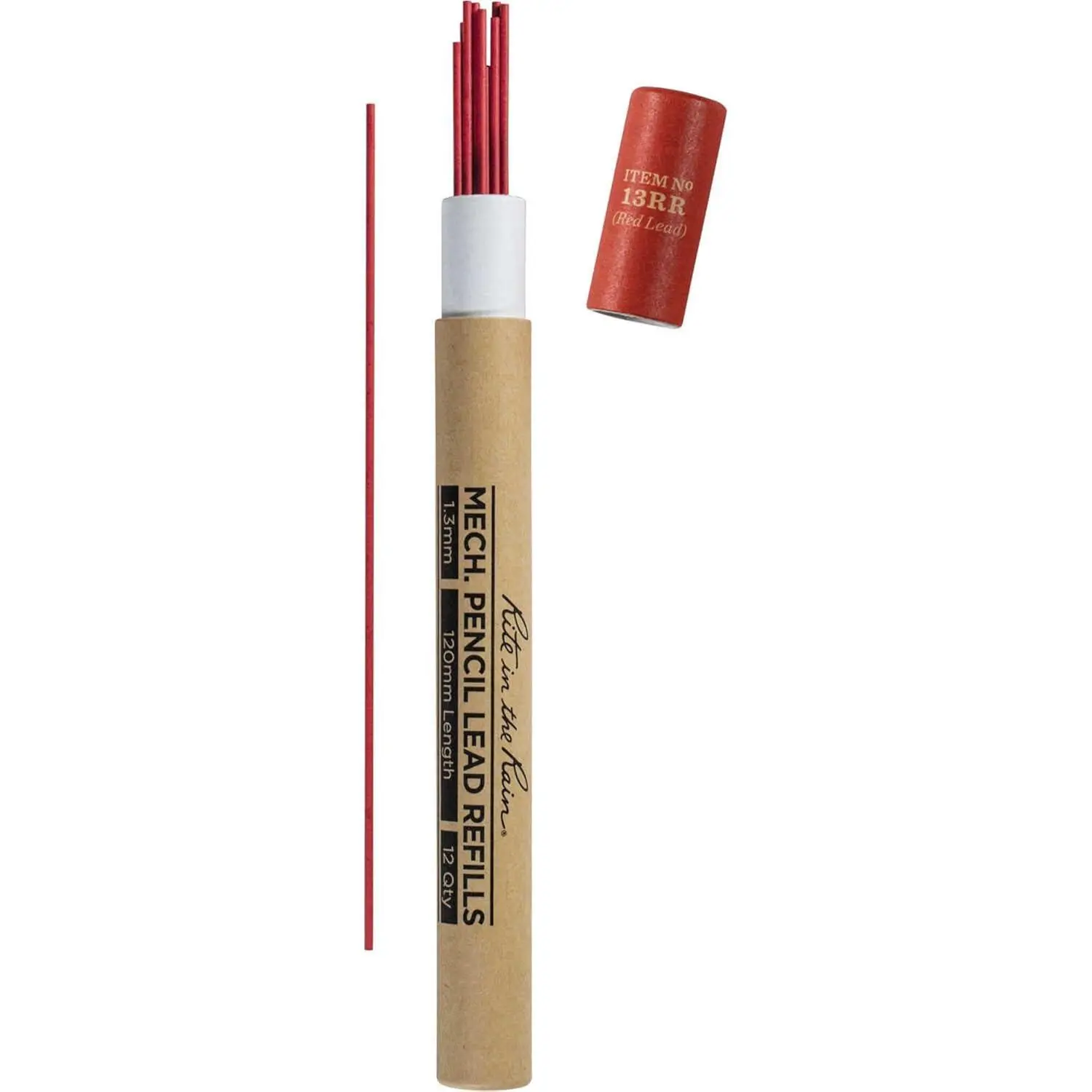 Rite in the Rain Weatherproof Mechanical Pencil, Orange Barrel, 1.3mm Black Lead (No. OR13)