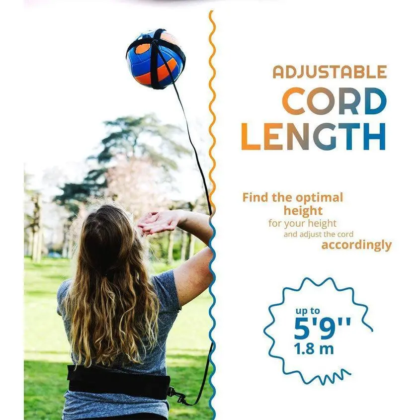 Volleyball Trainer Children Adult Volleyball Smash Volleyball with Auxiliary Adjustable Practice Passing Arm Swing