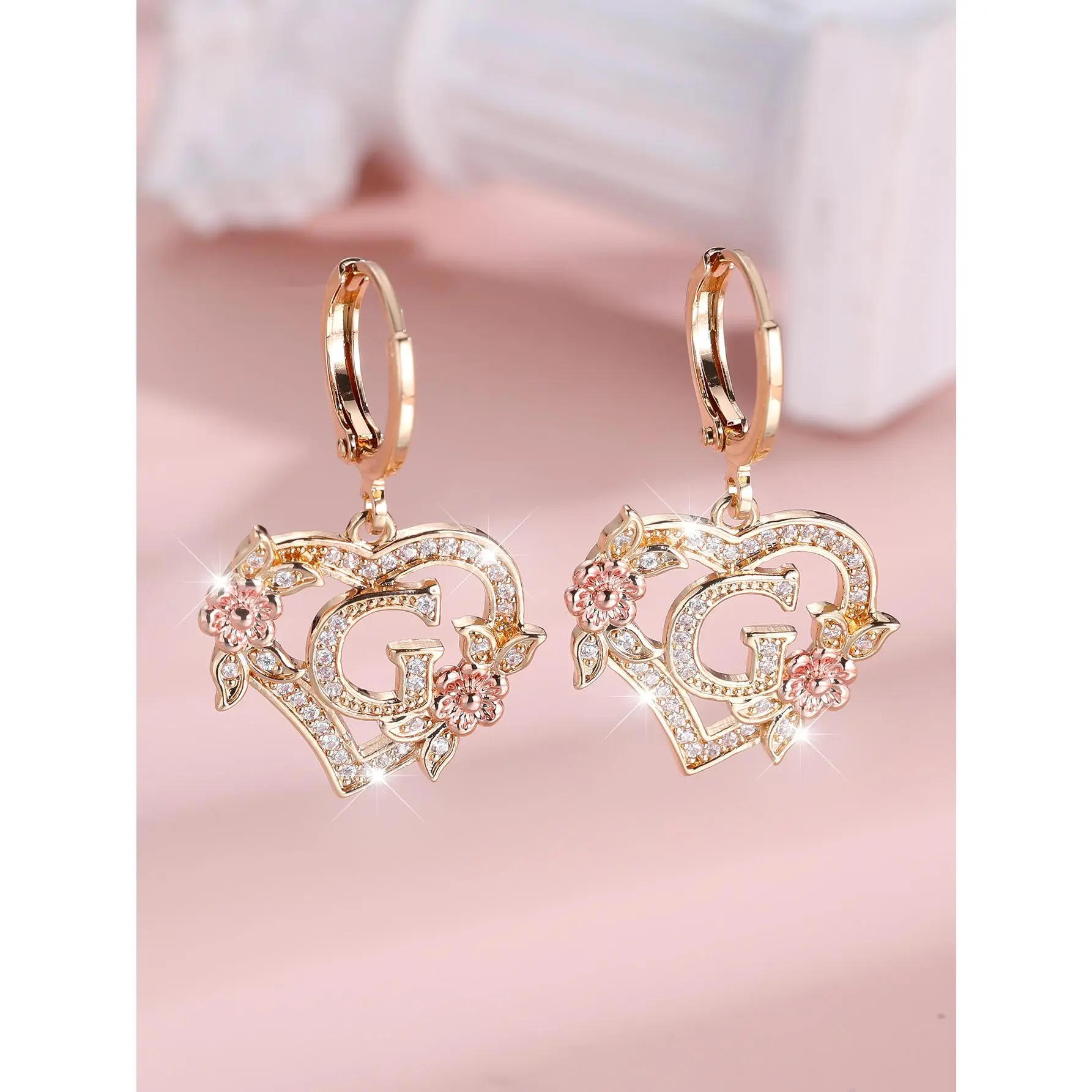 Gold+Rose Gold White Diamond G