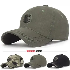 Embroidered Cadet Baseball Cap Sun Hat Trucker Caps Dad Hats