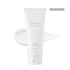 [mixsoon] Centella Cleansing Foam - 5.07 fl.oz/150ml Low pH Gentle Foam-Based Daily Facial Cleanser with Salicylic Acid, Moisture-Boosting, Sensitive Skin-Friendly, Soothing Beauty Product for Selfcare