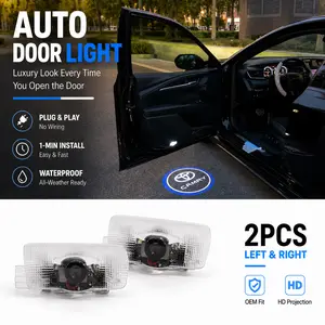 LED Door Welcome Light Compatible with Toyota Camry, HD Projection, Plug & Play, 2PCS