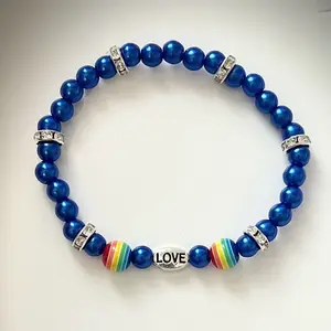 Love blue bracelet movement pride lgbtq owner. Blue bracelet movement
