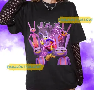 Limited Jax The Amaxing Digital Circus Vintage T-Shirt, Gift For Women and Man Unisex T-Shirt