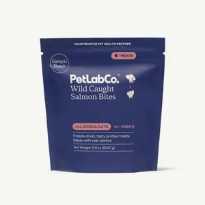 Wild Caught Salmon Bites - freeze-dried cat & dog treats