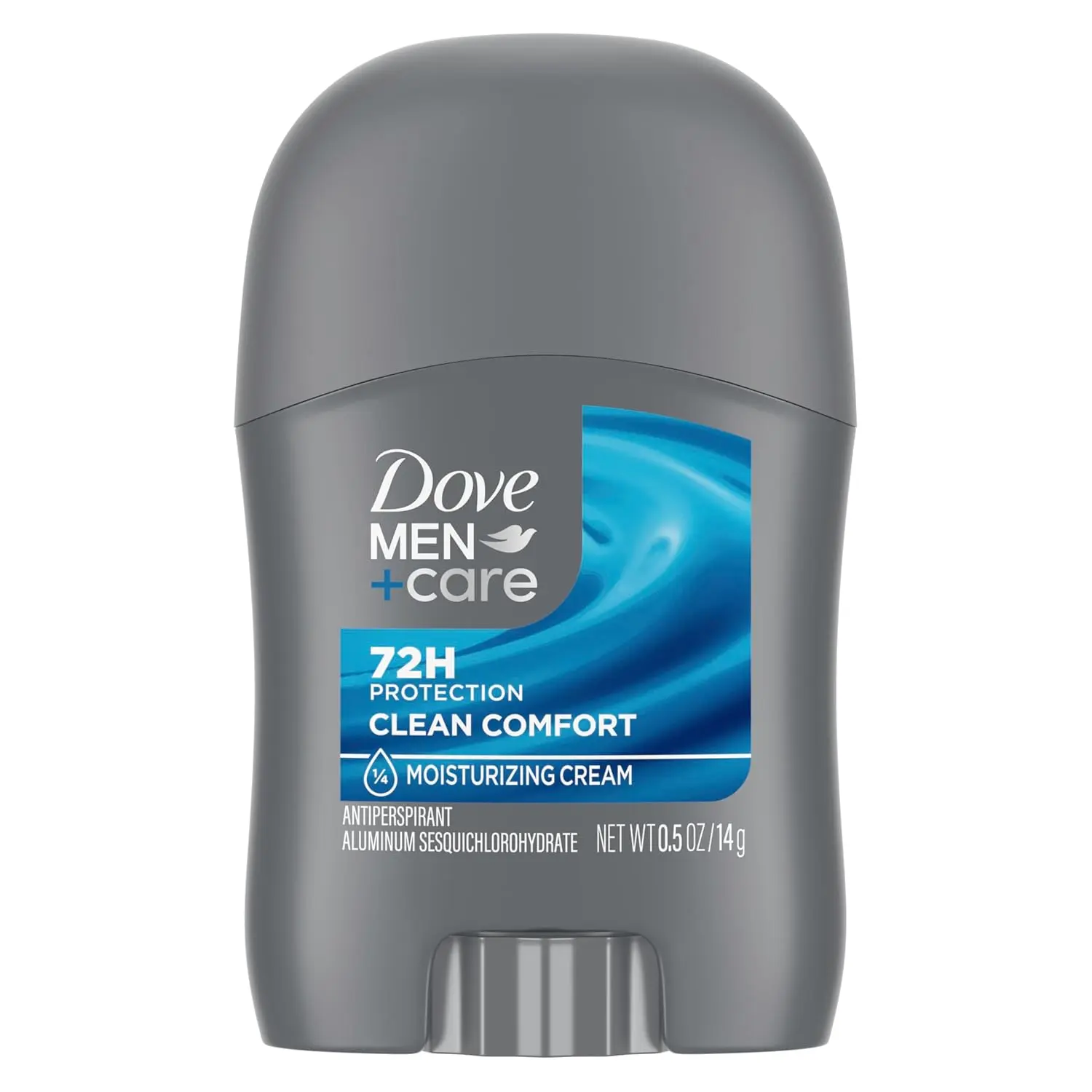 Men's Antiperspirant Deodorant Sticks (6-Pack, 0.5 oz Each) - Clean Comfort, 72-Hour Sweat & Odor Protection, 1/4 Moisturizing Cream, Armpit Care, 5-Day Protection, Odorizing Options, Deodorants, Odorizing Deodorants