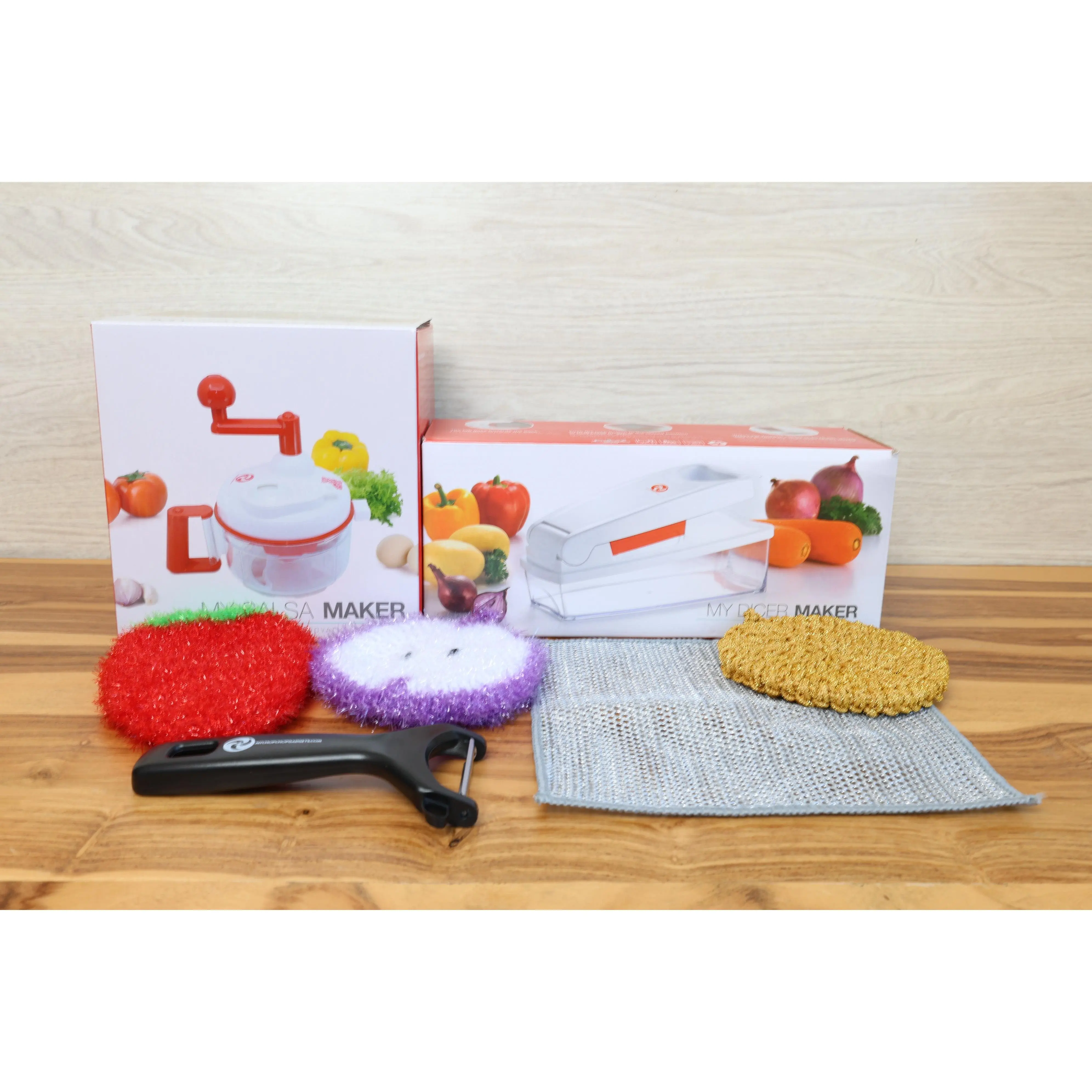 My Dicer Maker & My Salsa Maker Bundle (7 Items set)