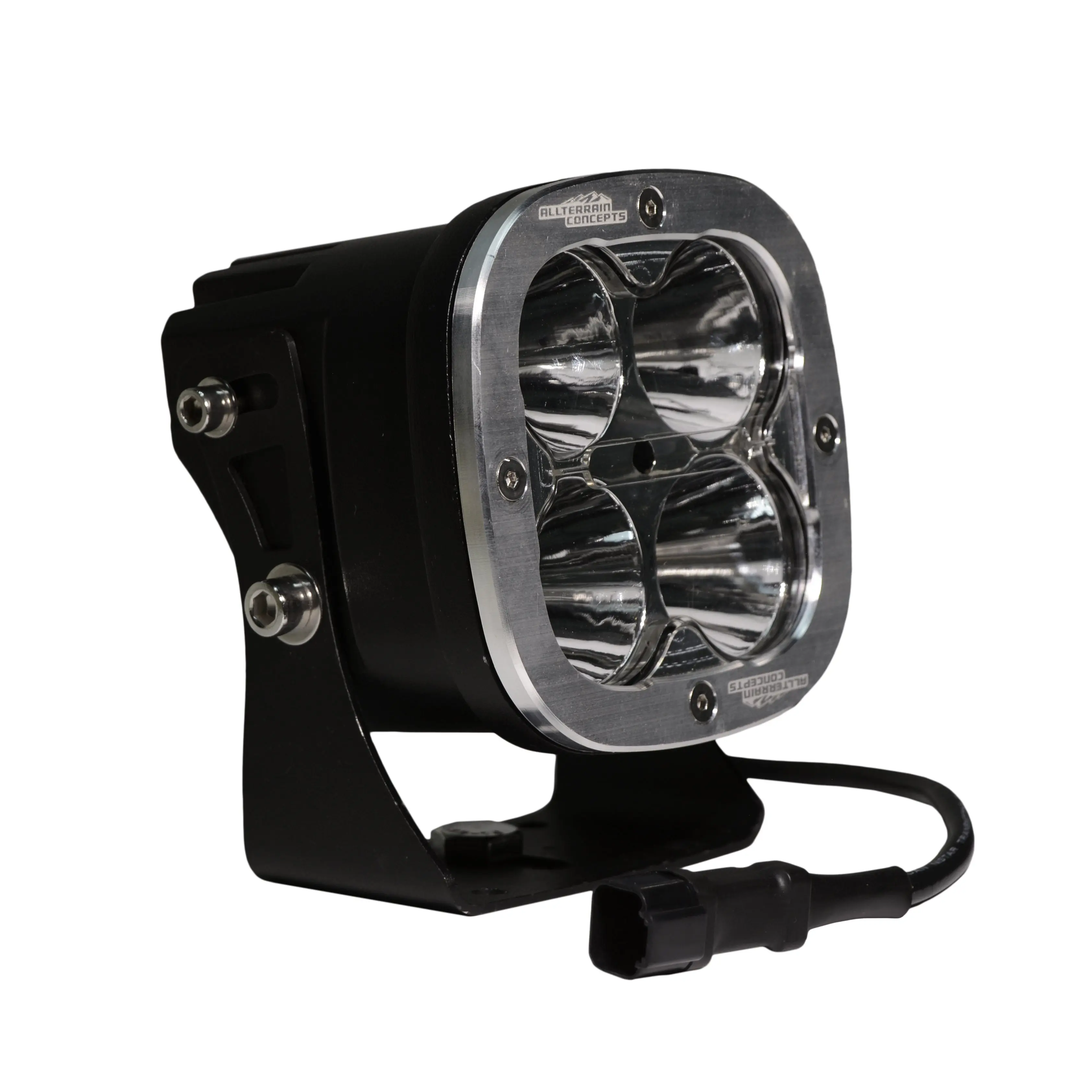 ATC Pro Race Rugged Built-to-Last Grill Light Kit Set for Speed UTV, Bluetooth-Enabled, Combo Beam, Custom-Fit Mounting Bracket, Enhanced LED Brightness, Spot Feature