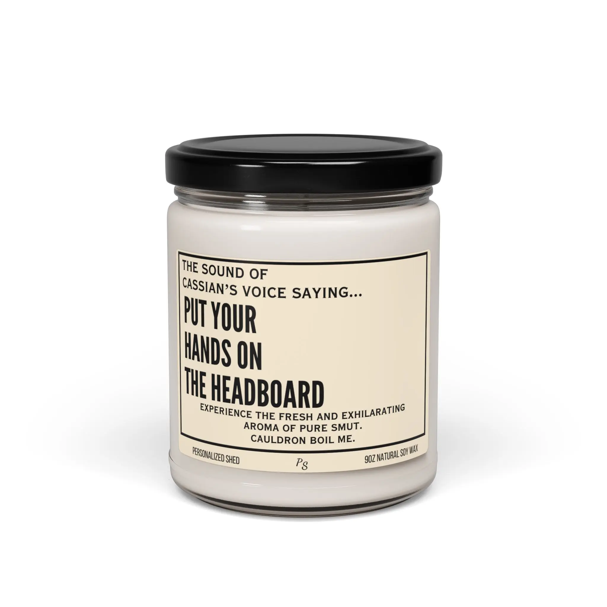Cassian Hands on the Headboard Candle, Funny Custom Candle, Acotar Fan Gift, ACOSF Book Lover, A Court of Thorns and Roses