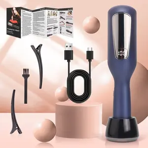 Portable Hair Trimmer with Built-In Lithium Ion Battery, Wireless Rechargeable Typ-C Electric Clipper for Split Ends, New Model Gift Choice