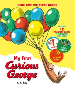 USED-My First Curious George (Book and Milestone Cards) by Rey, H. A. (Board book)