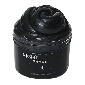 Night Shade Clear Based Slime Scented BlackBerry Jam