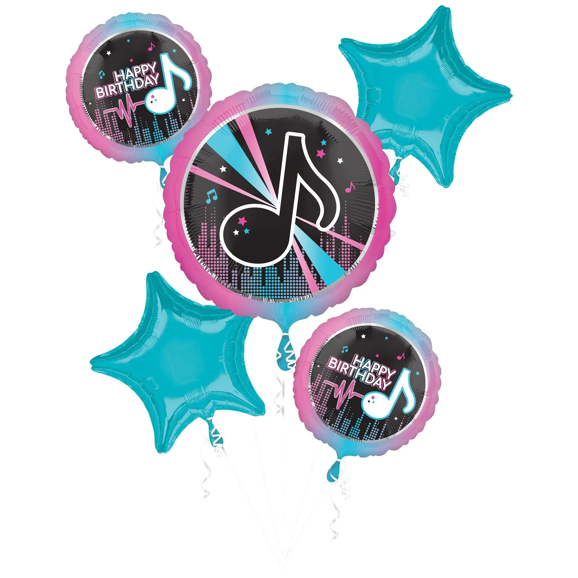 Internet Famous Birthday Balloon Bouquet - 5 Piece Set Internet Famous Birthday Balloon Bouquet - 5 Piece Set