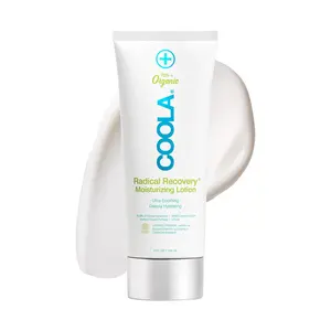 Organic Radical Recovery After Sun Body Lotion, Includes Aloe Vera, Agave and Lavender Oil for Sunburn Relief, 5 Fl Oz