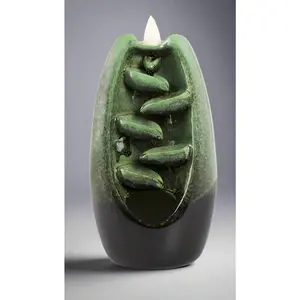 Incense Burner - Backflow - Oval Cascading