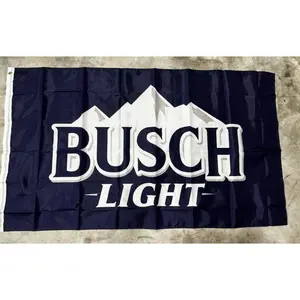 Beautiful Budweiser Buuuuusch Light Flag 3x5ft