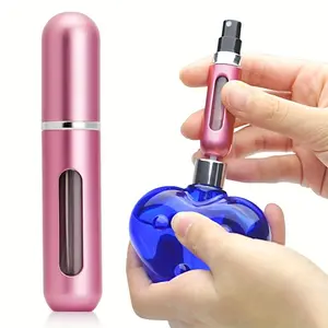 Perfume Dispenser, 1 Count Portable Lightweight Daily Durable Refillable Cosmetic Perfume Spray Bottle, Empty Perfume Dispenser Bottle