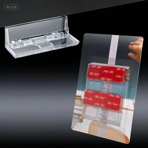 "Secure Window & Patio Lock Set - Heavy Duty Adhesive Safety Locks for Sliding Doors, Childproof Home Security, No Drilling Installation, Reusable Sliding Glass Door Stoppers, Extra Strong Hold"