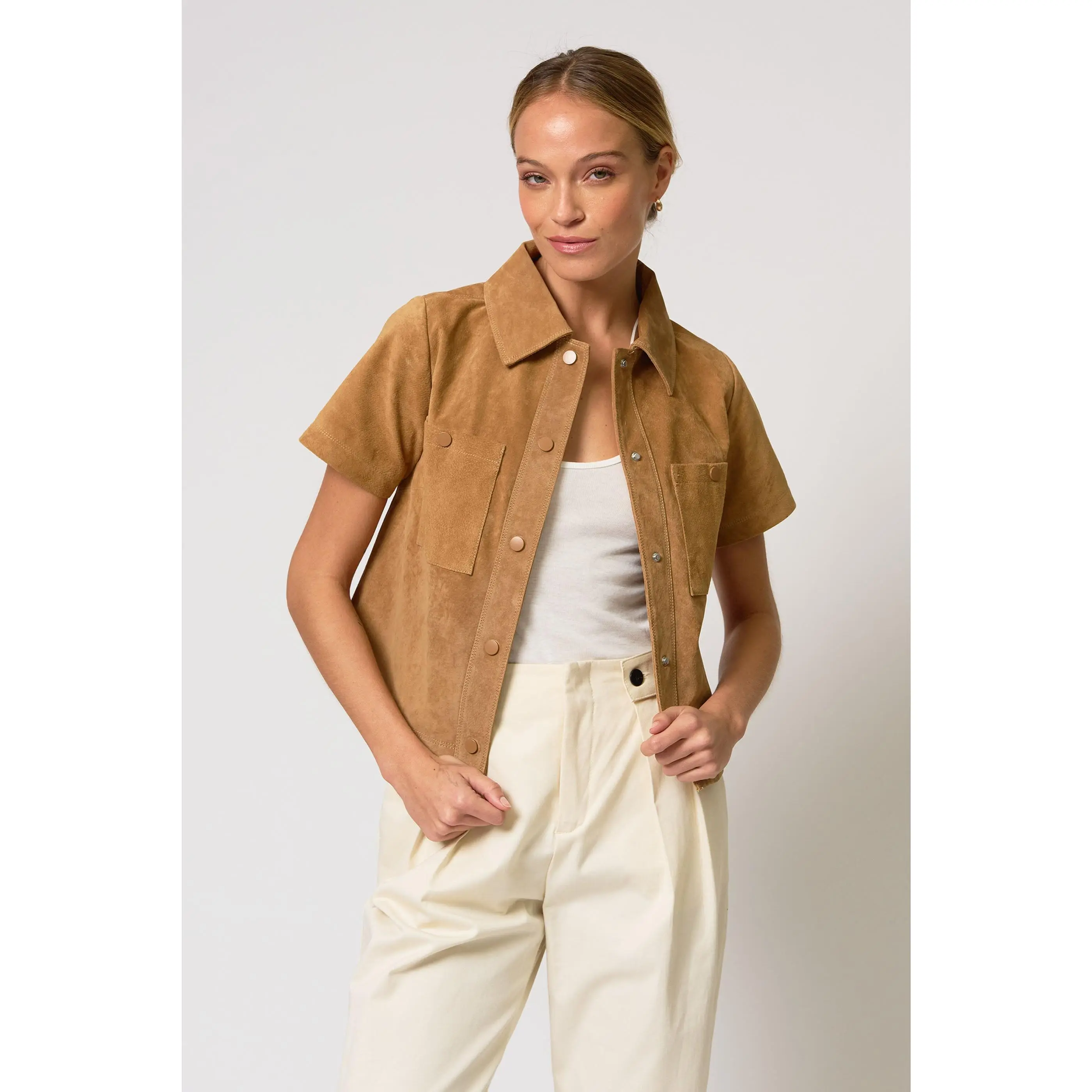Rusty Genuine Suede Jacket