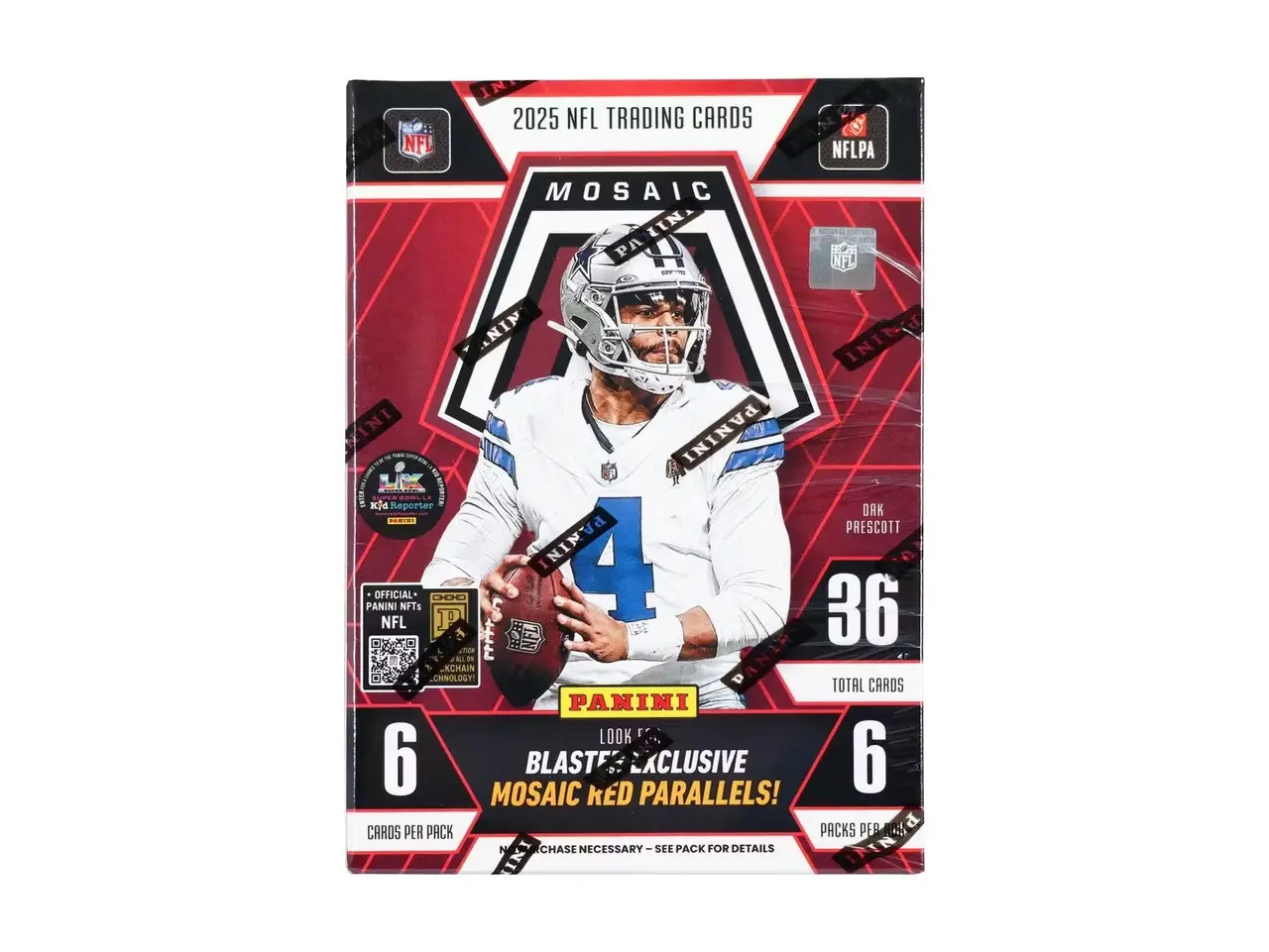 2025 Mosaic Football Sealed Hobby Blaster