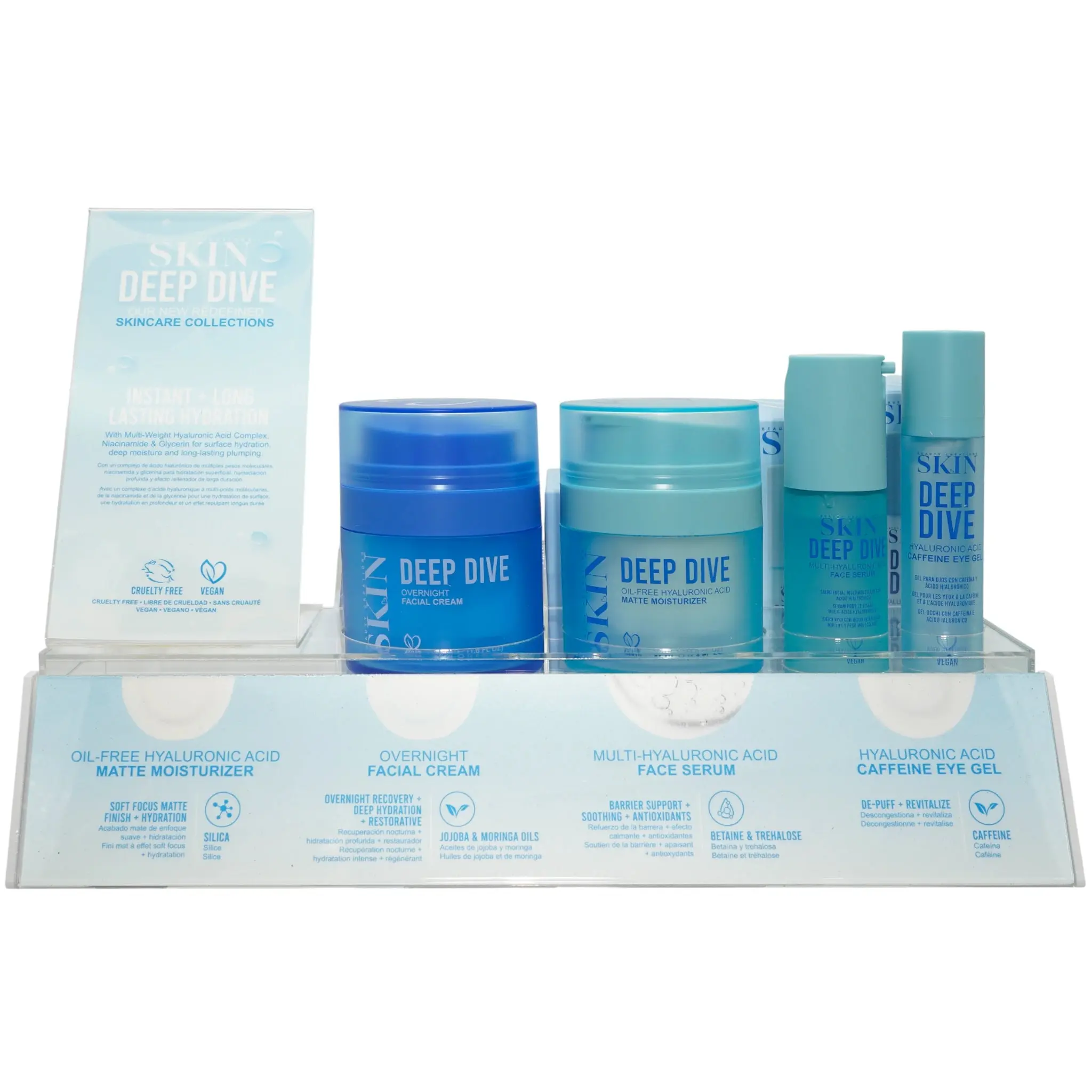 Beauty Creations Deep Dive - Wholesale Display 24 Units + 4 Tester (SK-DD)