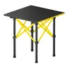 【ToolUpgrade】FanttikOutdoor Zeta V11 Pro Camping Table, Portable Folding Roll Up Table with Lightweight Aluminum Top & Carry Bag for Camping, BBQ, Tailgating Party, Picnic, Backyard