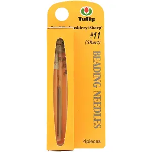 Japanese Beading Needles Size 11 Short 4 Pack