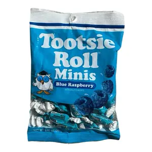 Tootsie Roll Mini Blue Raspberry - 1 Bag 3.49 oz