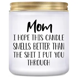 Best Mother’s Day 2026 Gifts for Mom from Daughter Son, Mothers Day Birthday Christmas Thanksgiving Gifts for Mom,Stepmother Adoptive Mother, Lavender Scented Candle