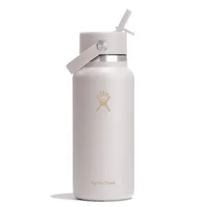 Hydro Flask 32fl oz Wide Mouth Flex Straw Bottle - Ivory