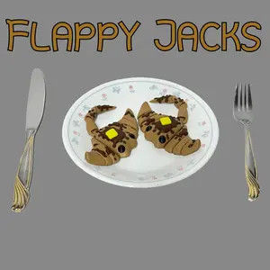 Flappy Jack - Articulated Pancake Stingray Figurine Decoration - 3D Printed Animal