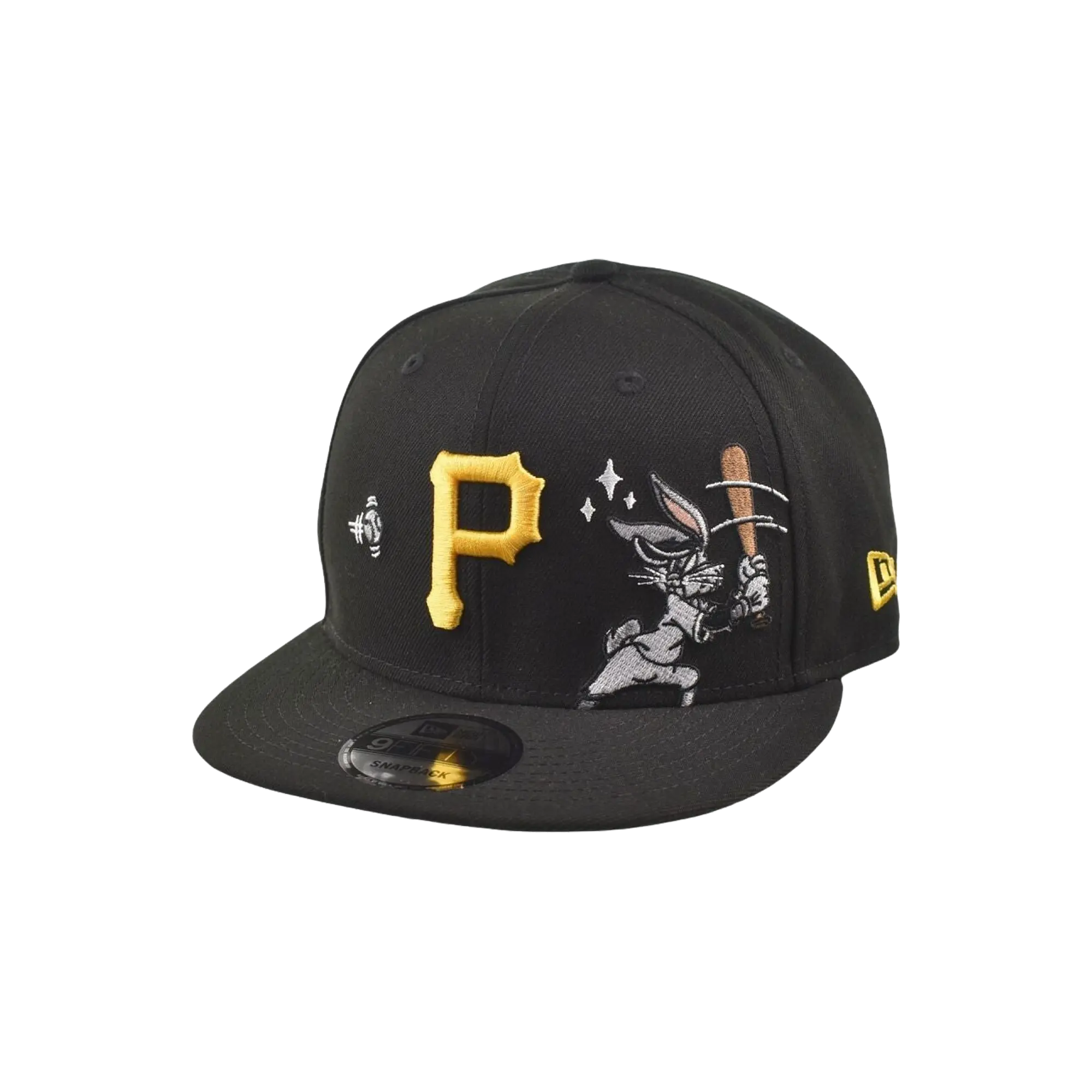 9FIFTY Looney Tunes Pittsburgh Pirates Bunny Snapback Hat "Black" 60858004