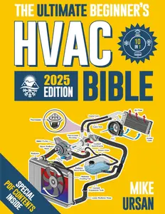 HVAC BIBLE [10 in 1] The Ultimate Beginner's Guide: Mastering Residential & Commercial Systems, Setup to Advanced Troubleshooting