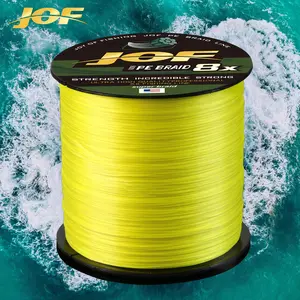 Jof Japanese Fishing Line Pe Accessories X8 8 Strands Braided Line 500m 22lb 36lb 50lb 60lb Carp Fishing Gear
