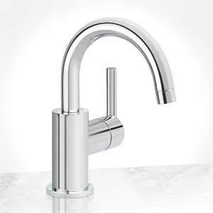 Miseno  Single Handle Monoblock Bathroom Sink Faucet, Polished Chrome