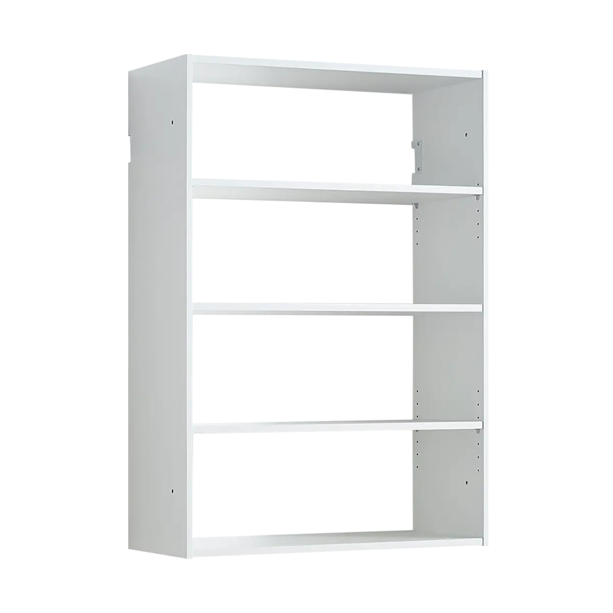Devi White Wall Mounted Wood Closet System
