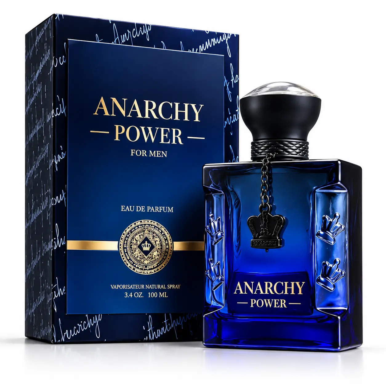 Anarchy Power Eau de Parfum for Men – 100 ml / 3.4 oz
