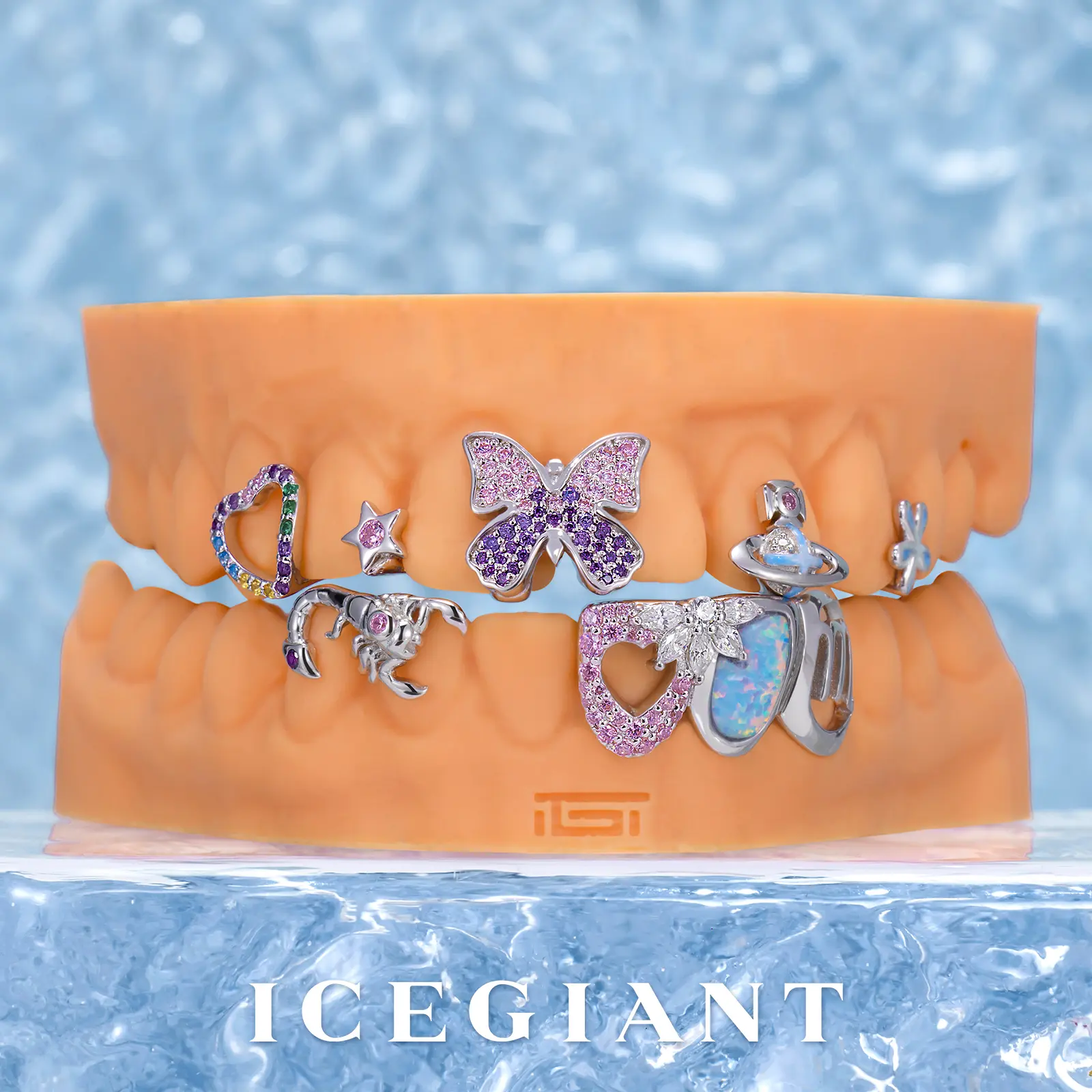 Lavender Celestial Scorpion Grillz