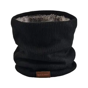 Winter Neck Warmer Men Ski Neck Gaiter Face Scarf Women Fleece Scarf for Men Gaiter Mask Thick Windproof Scarves