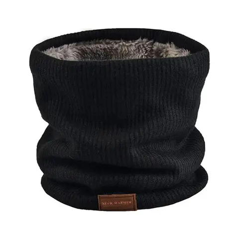 Winter Neck Warmer Men Ski Neck Gaiter Face Scarf Women Fleece Scarf for Men Gaiter Mask Thick Windproof Scarves