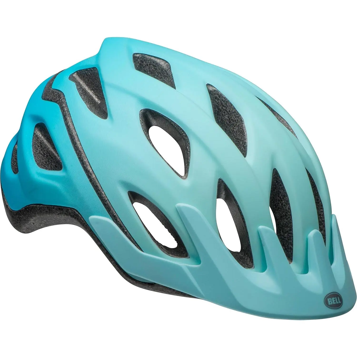 Bell Passage Universal Design CPSC Certified Adult Bike Helmet - 52-58 cm Adjustable Fit with Secure Dial, Ventilation Vents, Integrated Visor, Lightweight Helmet for Urban, Road, Mountain Biking