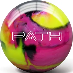 Pyramid Path Bowling Ball (Pink/Yellow/Black) Pyramid Path Bowling Ball (Pink/Yellow/Black)