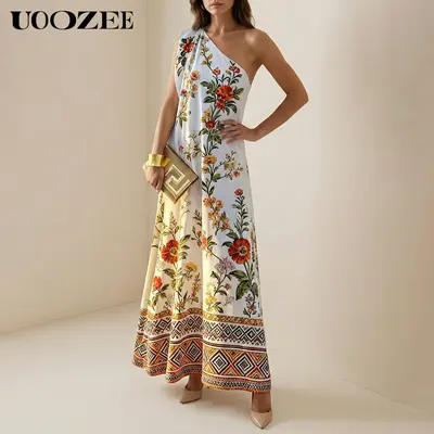 let me be blurred floral asymmetrical dress Let Me Be Blurred Floral Asymmetrical Dress