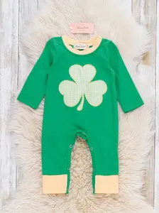 Ever-Lucky Celebration Embroidered Romper
