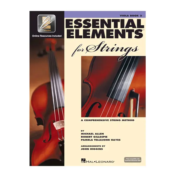 Essential Elements for Strings-Viola Book 2, Comprehensive Curriculum for Classroom Aspiring Violists, Enhances Musicianship