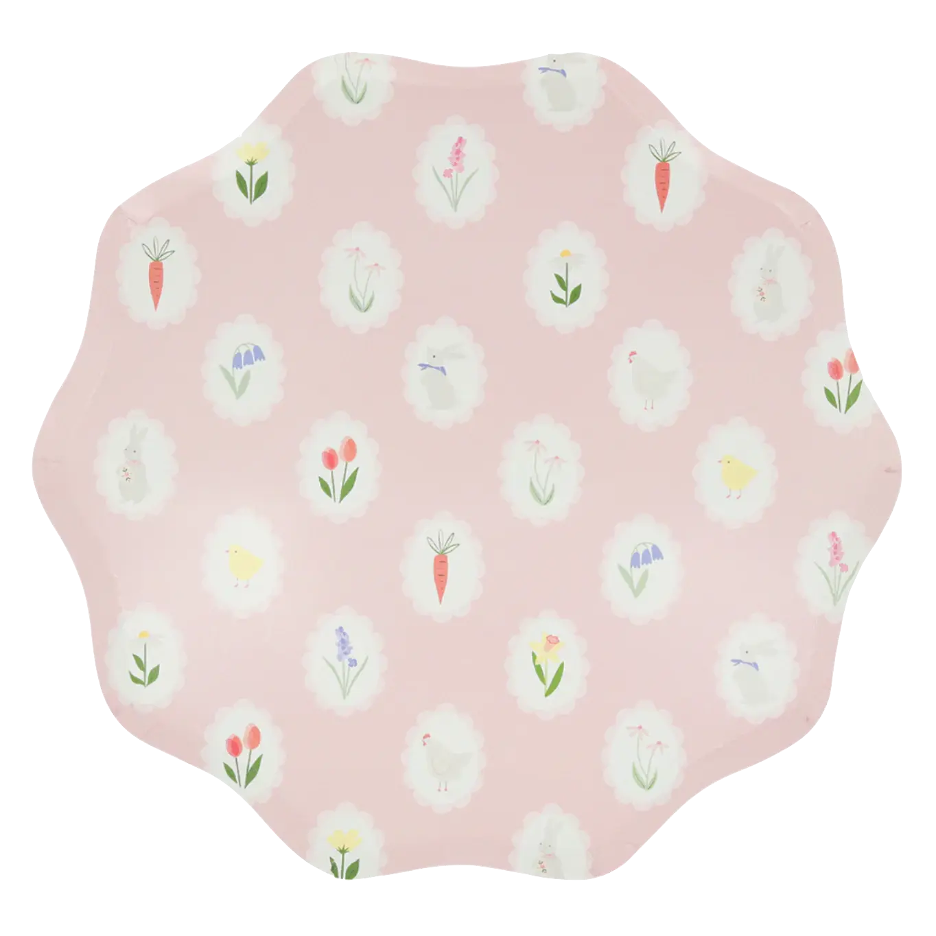 EASTER CAMEO DINNER PLATES